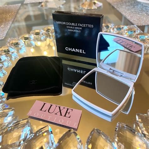 chanel pursemirror|Chanel double facettes mirror.